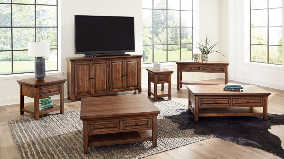 4-Door Entertainment Center