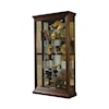 Pulaski Furniture Curios Living Room Sliding Door Curio Cabniet