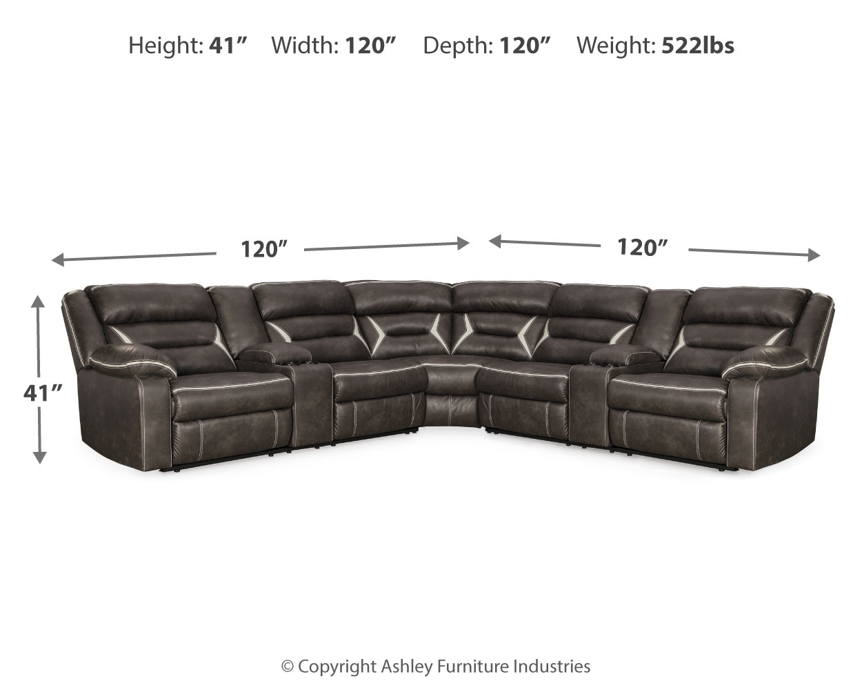 Reclining Sectional