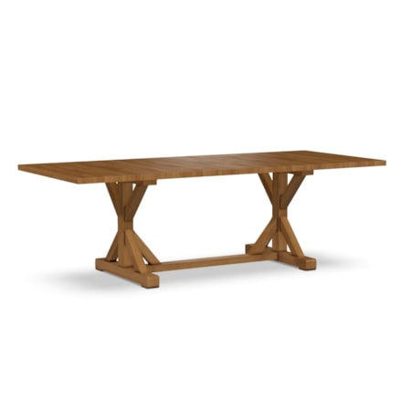 Dining Table with Trestle Base