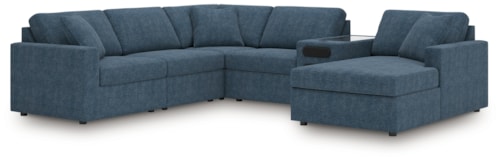 6-Piece Sectional With Audio System And Chaise