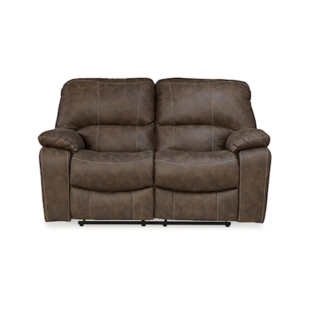 Pindall deals brown loveseat