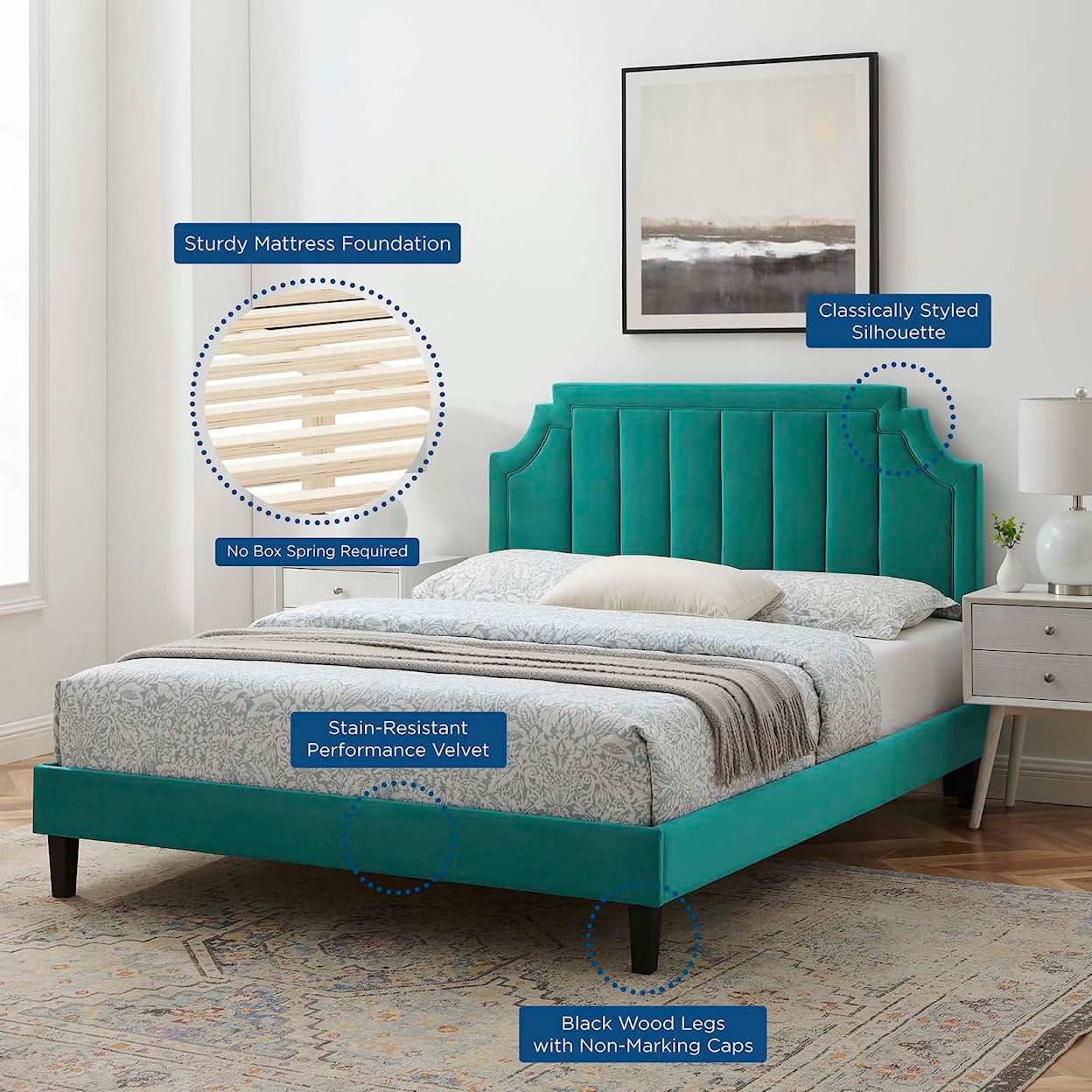 Modway Sienna Twin Platform Bed