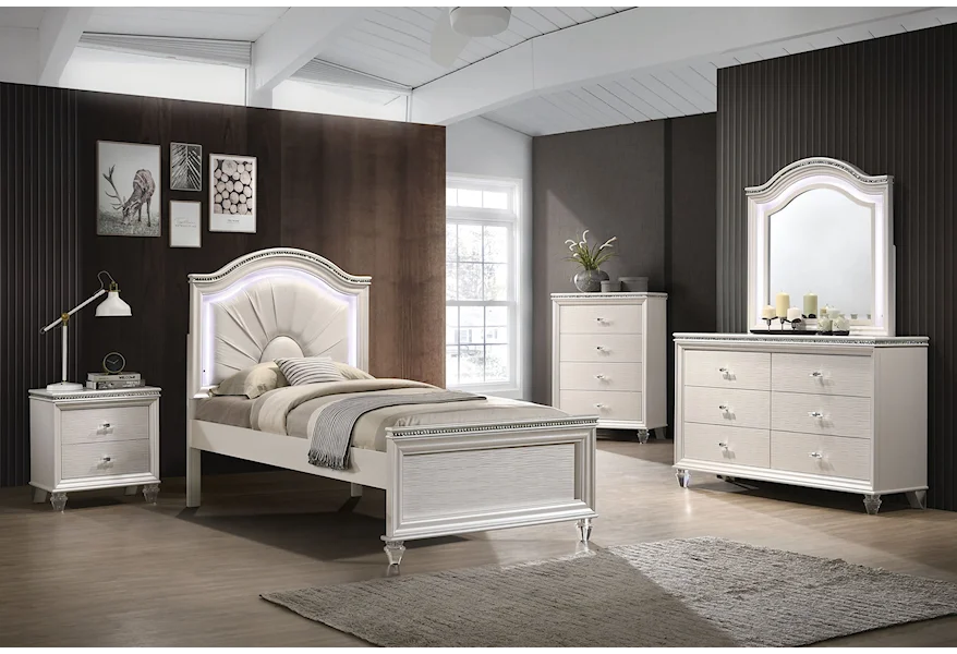 Allie Full Bedroom Set by Furniture of America at Furniture and More
