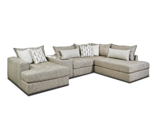 Contemporary 5-Piece Sectional Sofa
