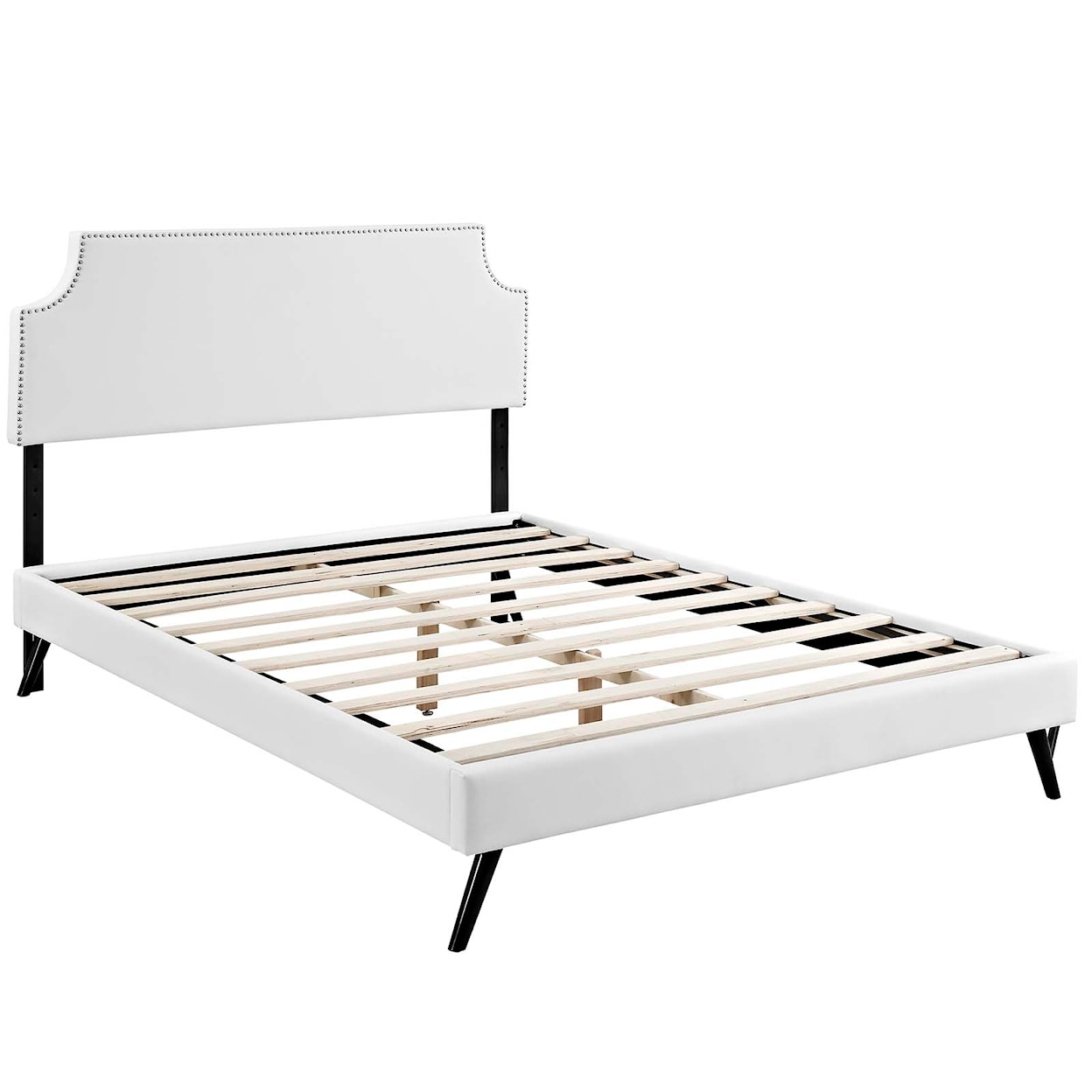 Modway Corene Queen Vinyl Platform Bed