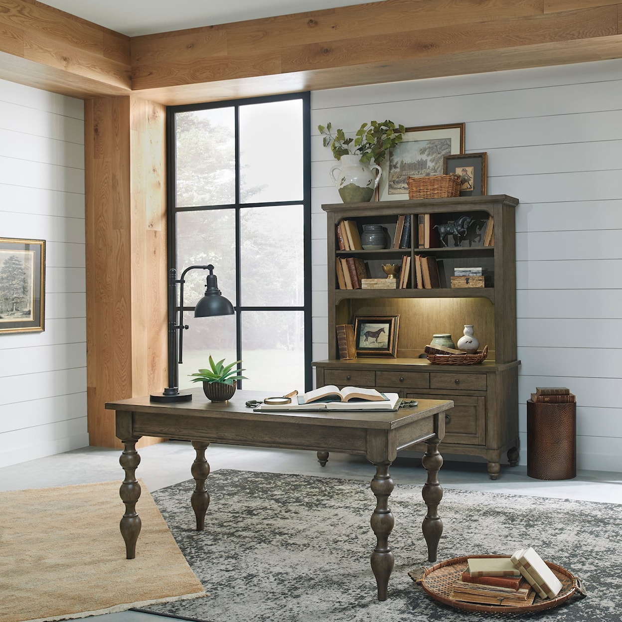 Liberty Furniture Americana Farmhouse 3-Piece Home Office Set