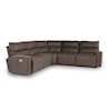 La-Z-Boy Maddox Power 4-Seat Sectional Sofa w/ HR & Lumbar