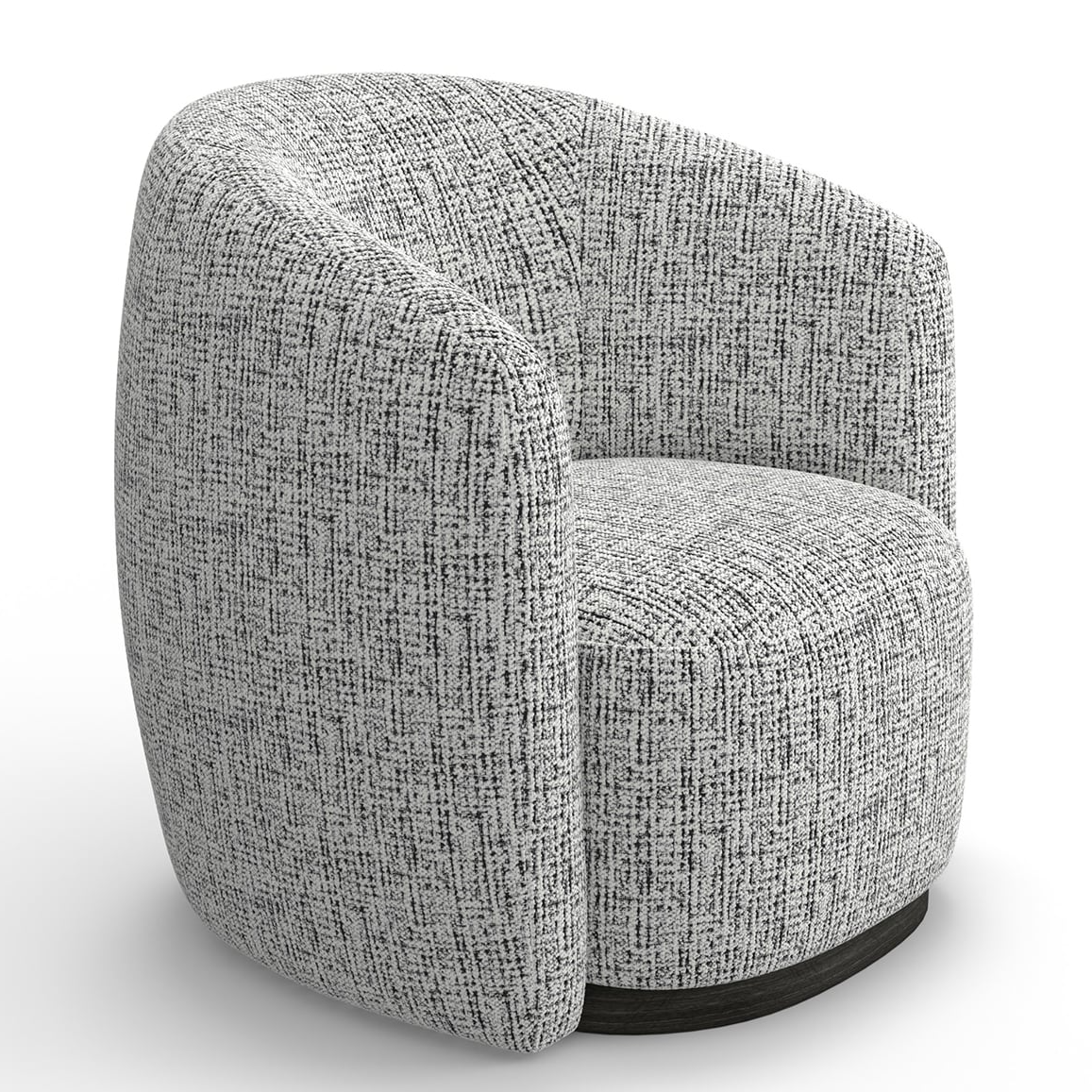 Swivel Barrel Chair