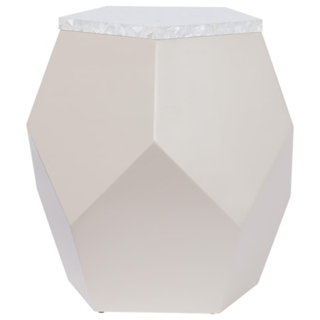 Geo End Table