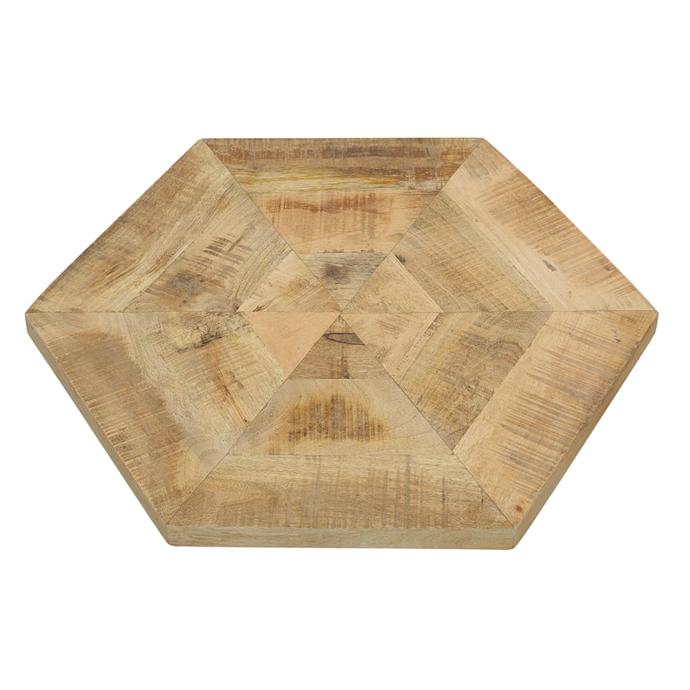 Coaster Adger Adger 2-piece Hexagonal Nesting Tables and