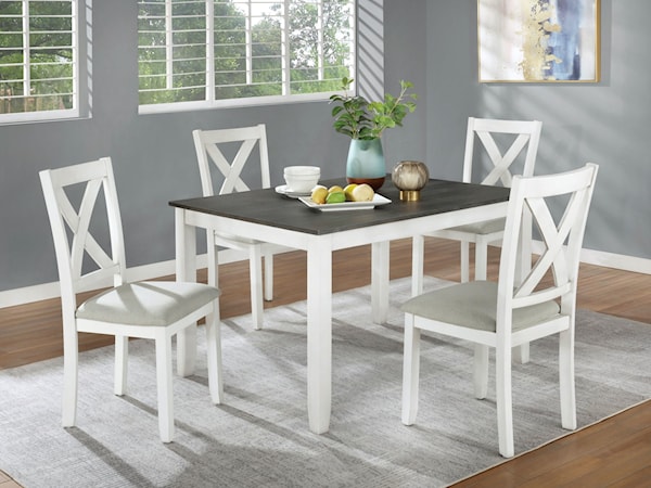 5-Piece Dining Table Set