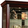 Pulaski Furniture Curios Curio Cabinet with Mirror Back