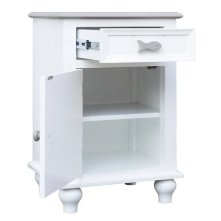 1-Door Nightstand