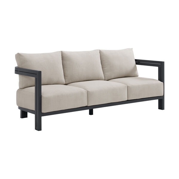 3-Seat Upholstered Outdoor Sofa