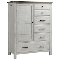 Farmhouse 6-Drawer Chifferobe