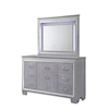 Crown Mark Lillian Dresser and Mirror Set