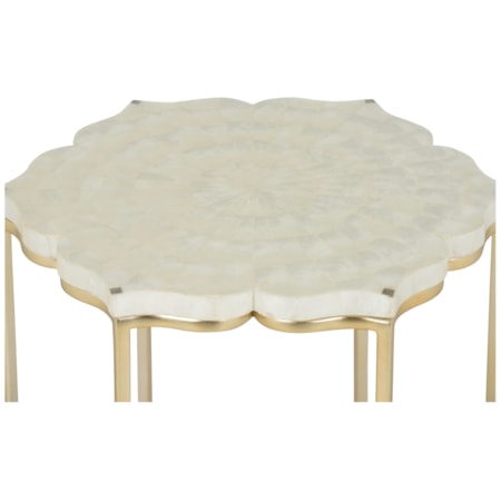 Lotus Flower Side Table