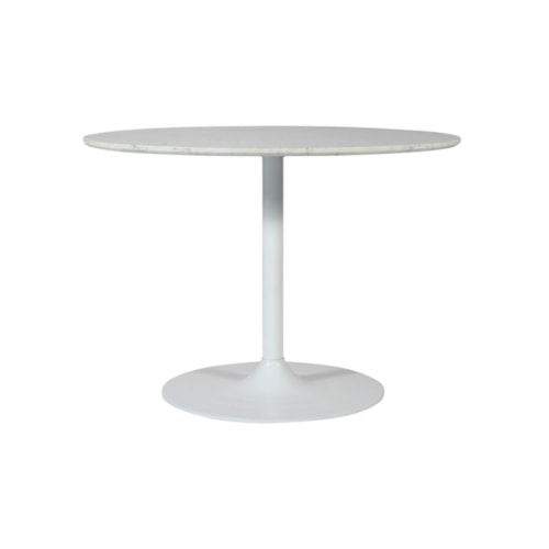 Contemporary 42" Round Dining Table