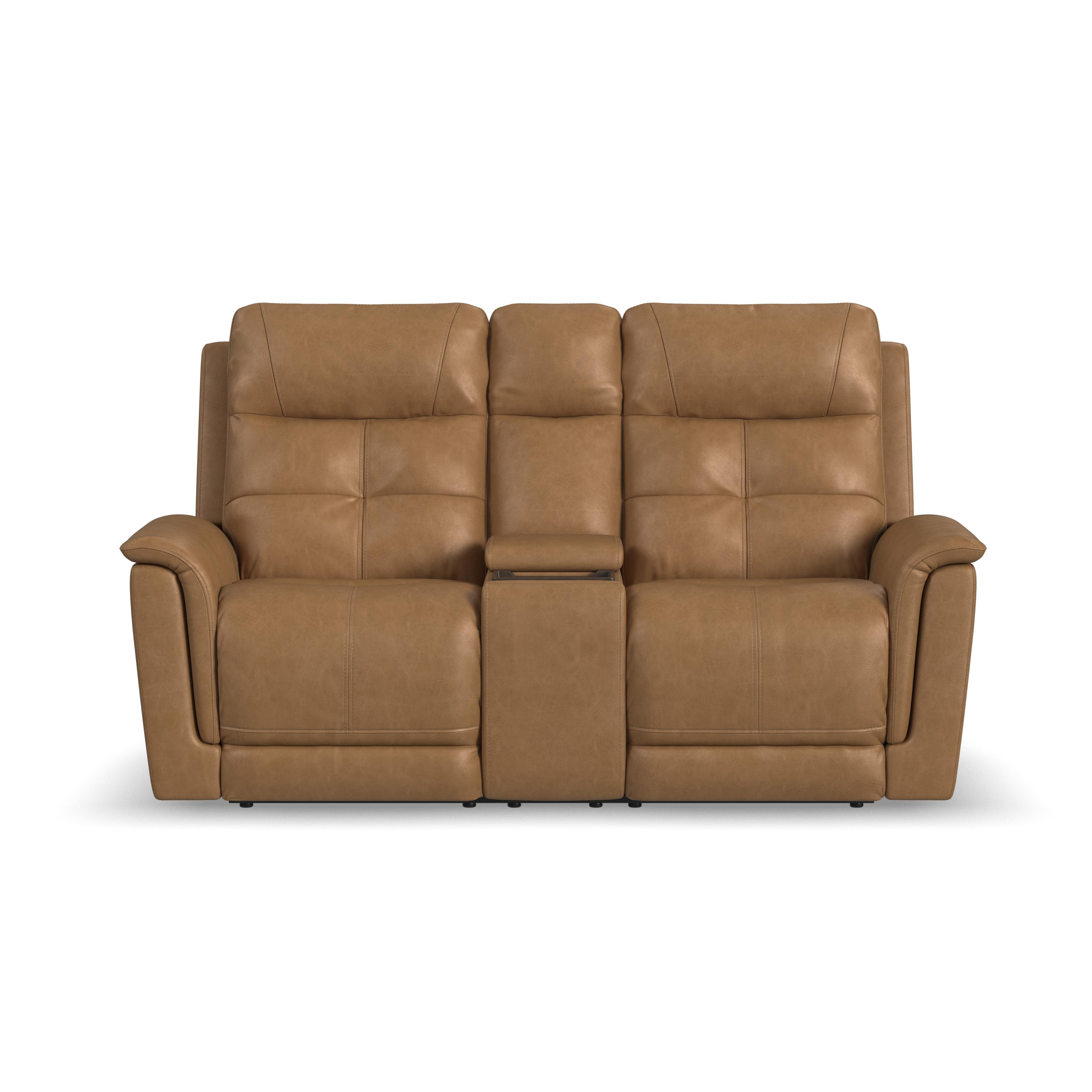 Flexsteel Ranger Power Reclining Loveseat with Console