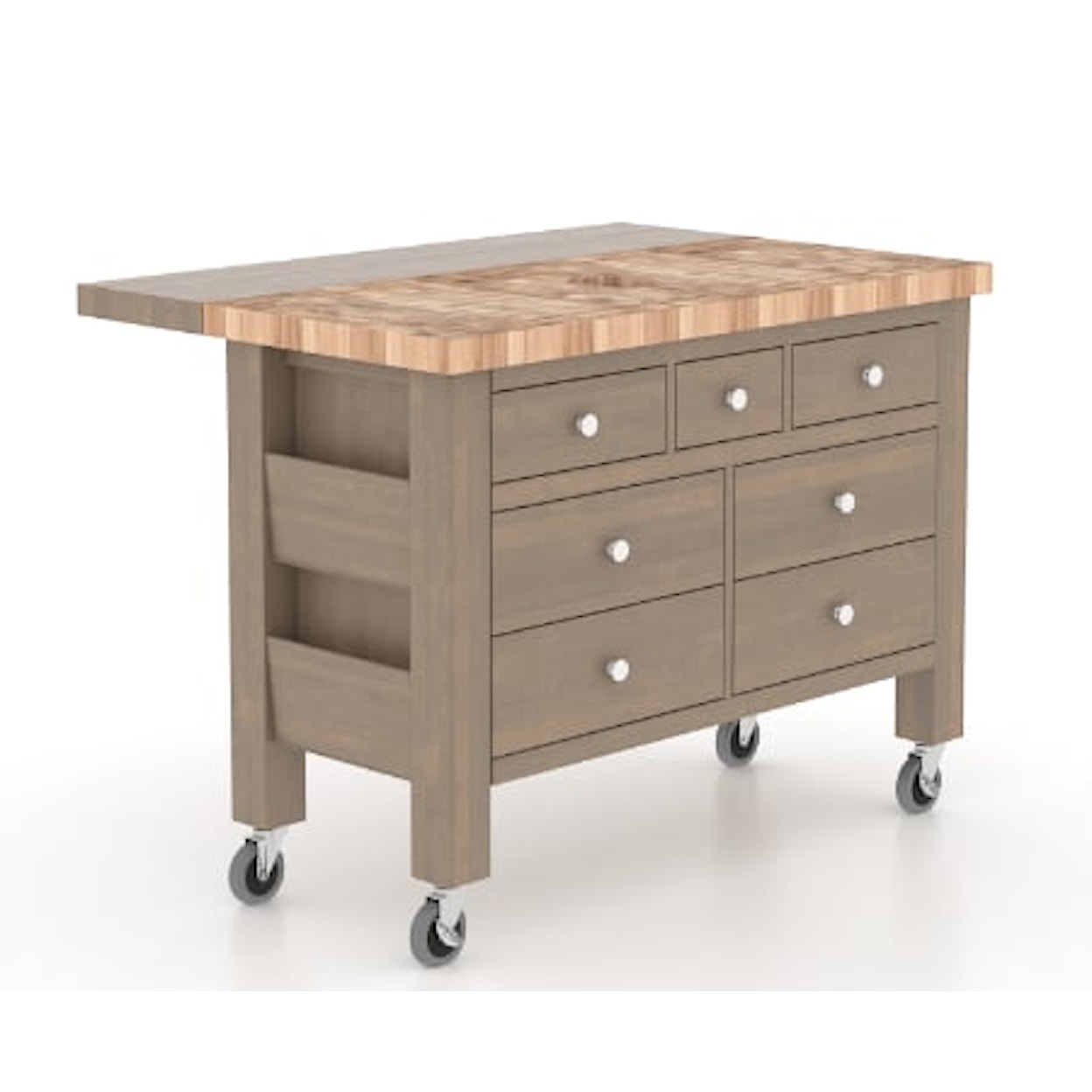 Canadel Gourmet Customizable Kitchen Island