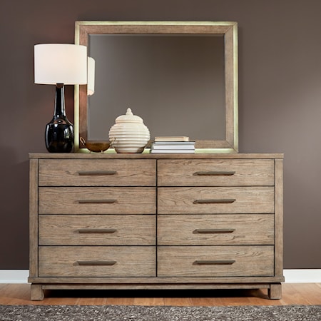 Dresser Mirror Set