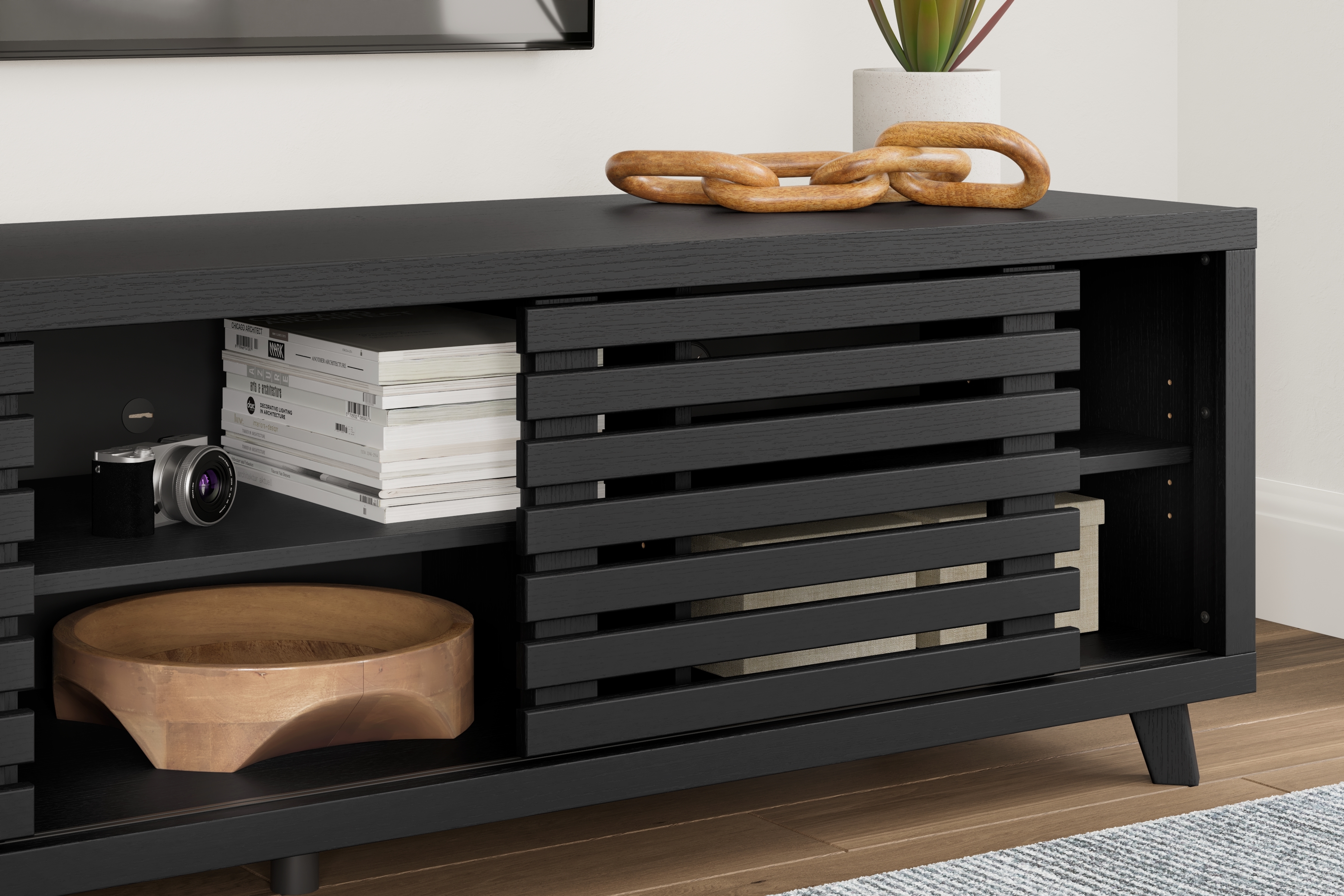 Signature Design by Ashley Danziar Extra Large TV Stand