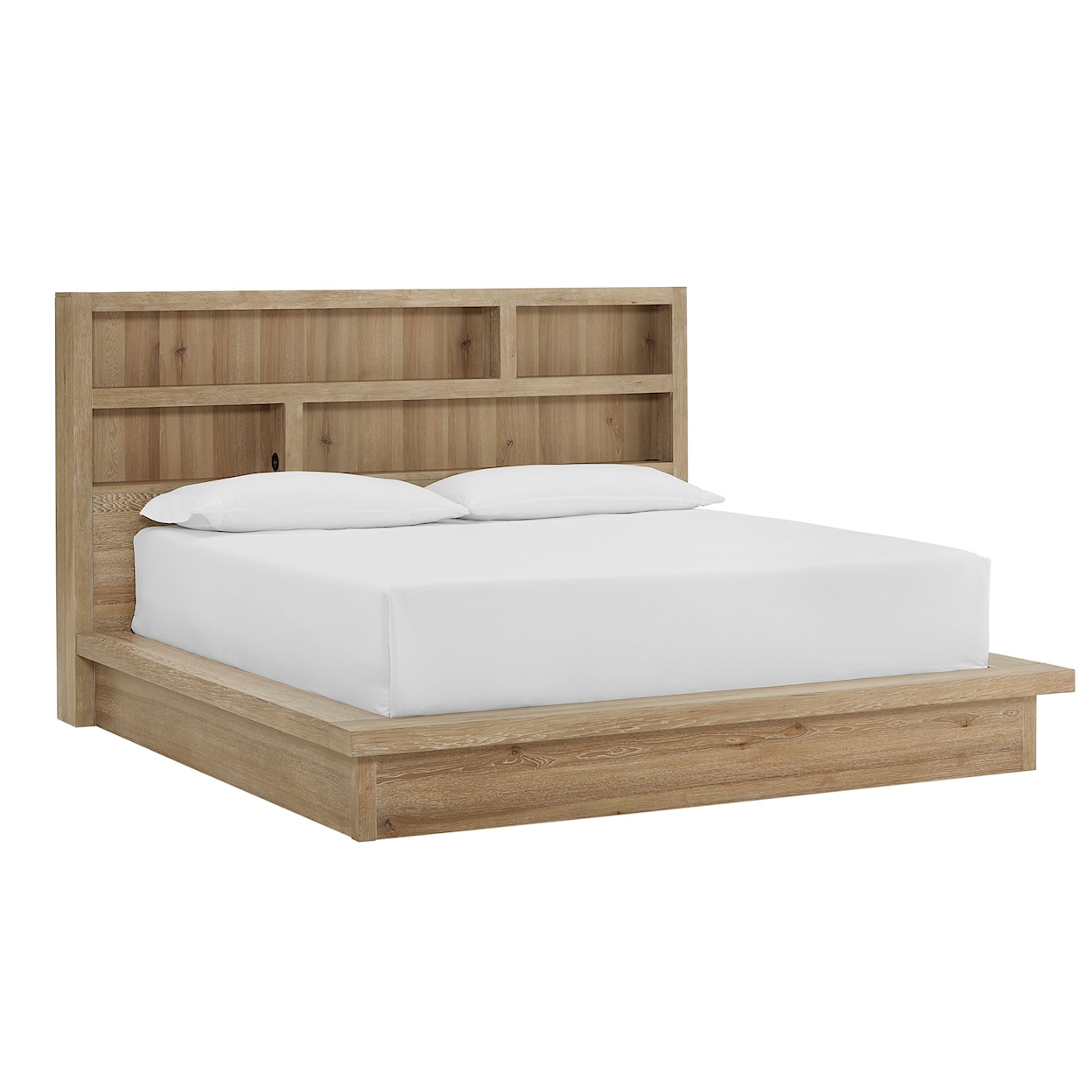 Aspenhome Modern Loft Queen Platform Bed