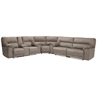 Casual Reclining Sectional