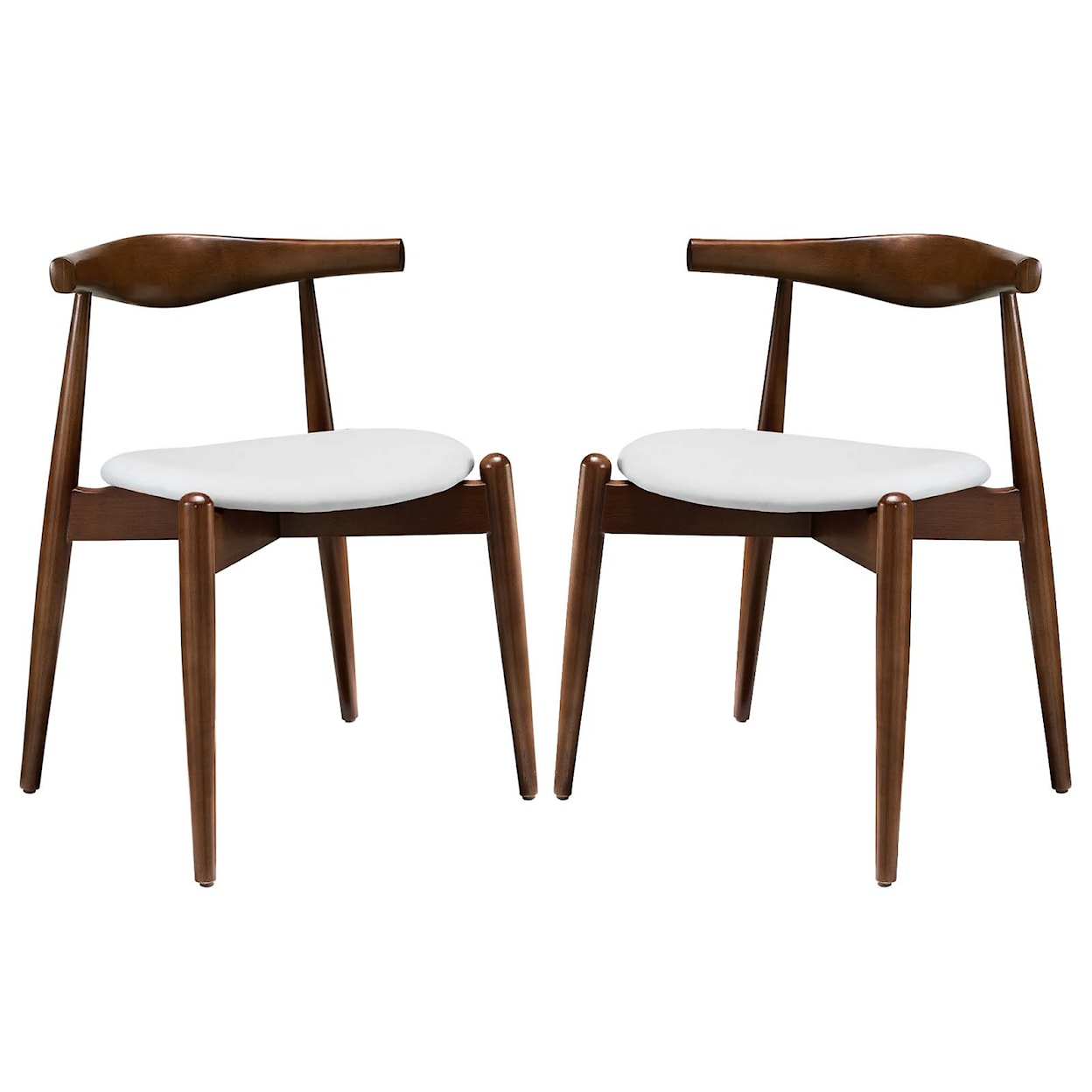 Modway Stalwart Dining Side Chairs Set