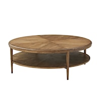  Transitional Round Coffee Table