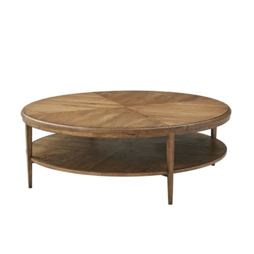  Transitional Round Coffee Table
