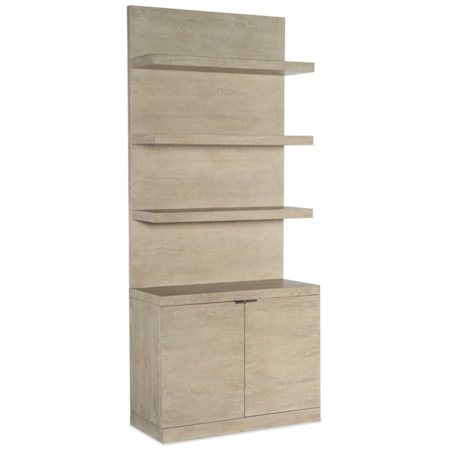 Bookcase and Hutch