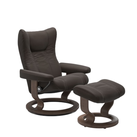 Small Stressless Chair &amp; Ottoman