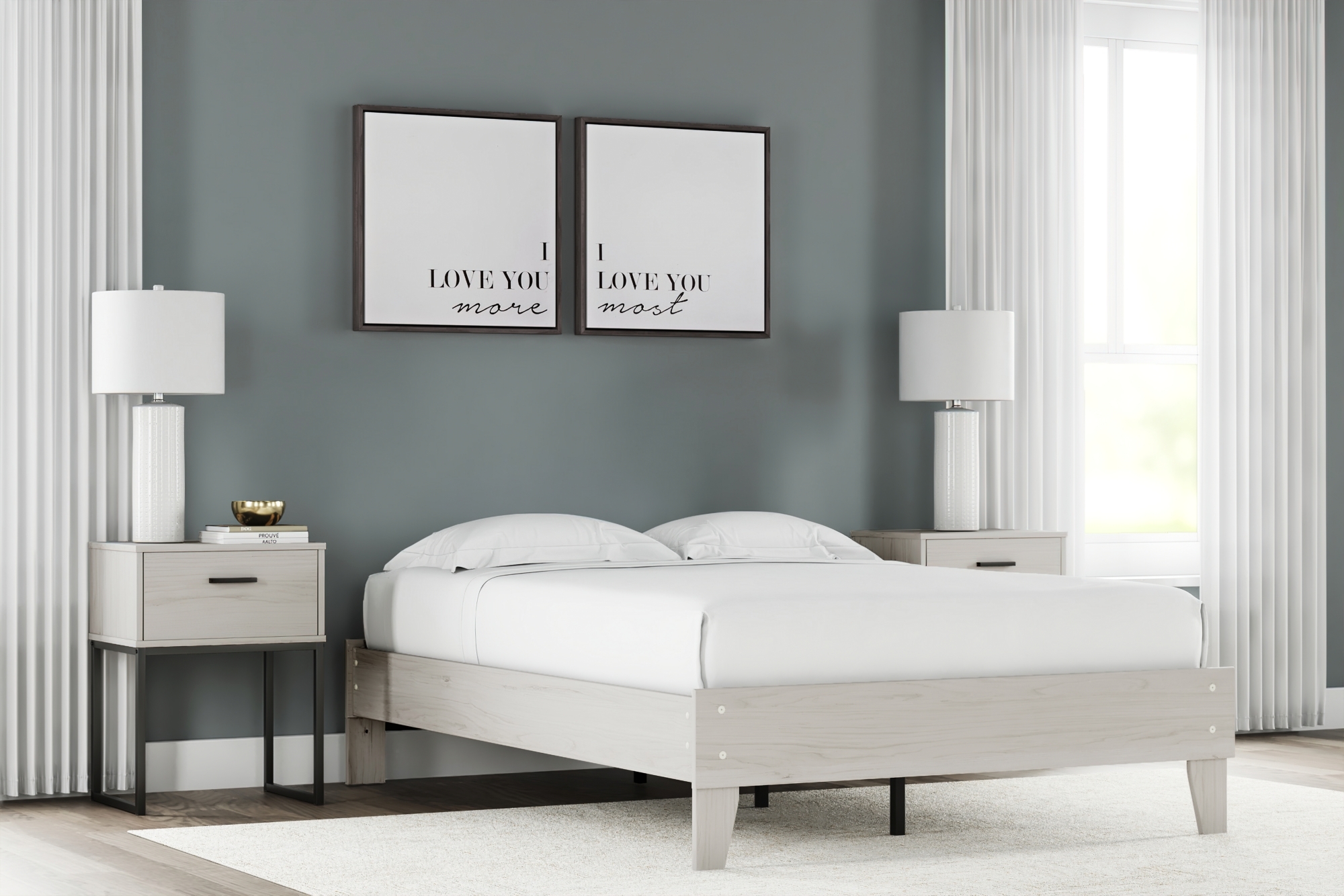 Queen Platform Bed