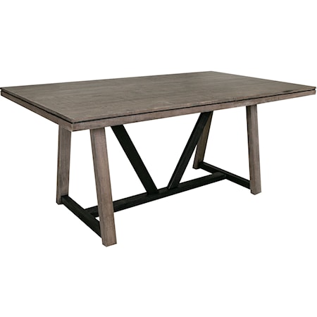 Rustic Rectangular Dining Table