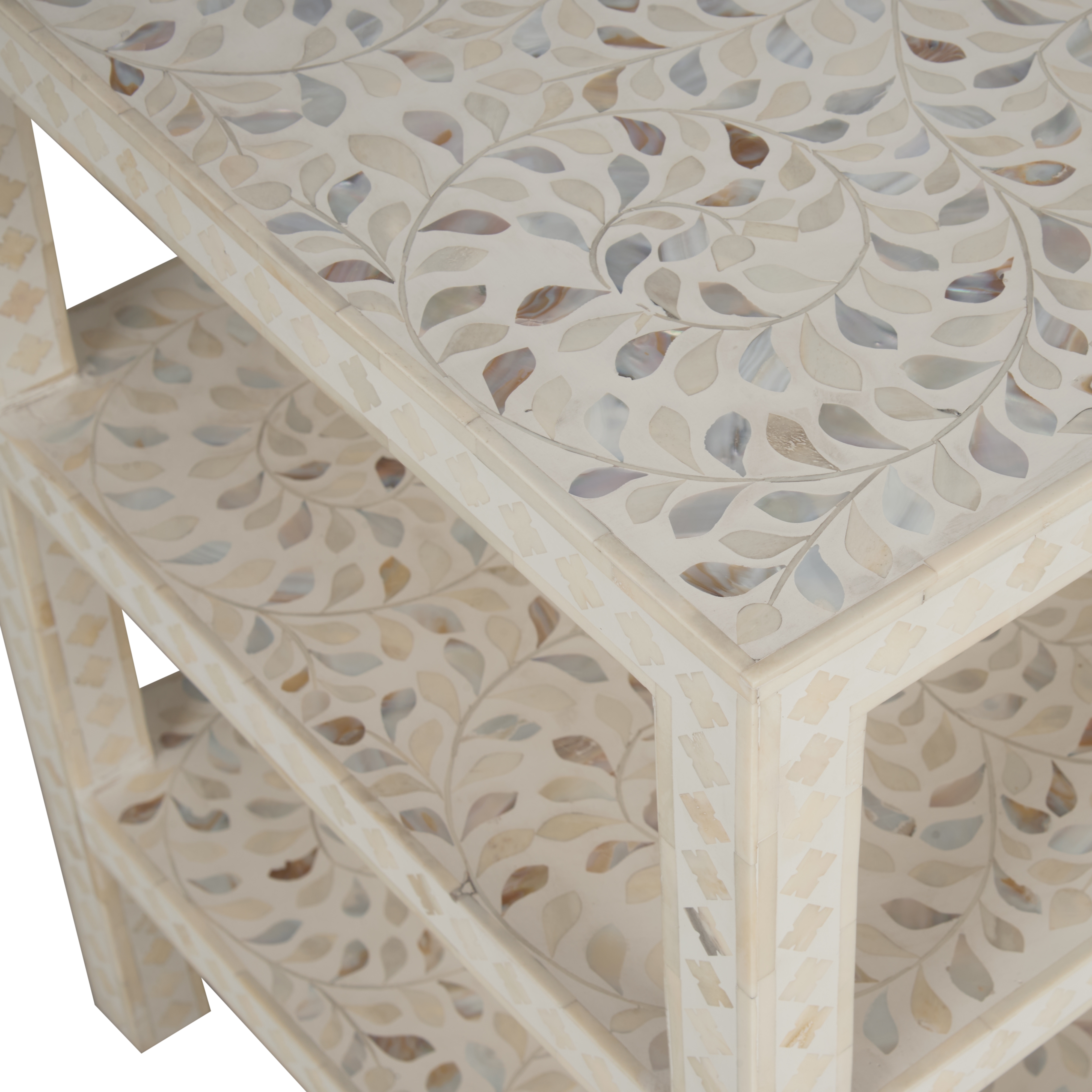Chelsea House Chelsea House Misc Leaf Inlay Side Table