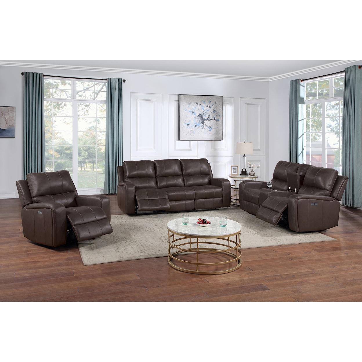 New Classic Linton Power Sofa