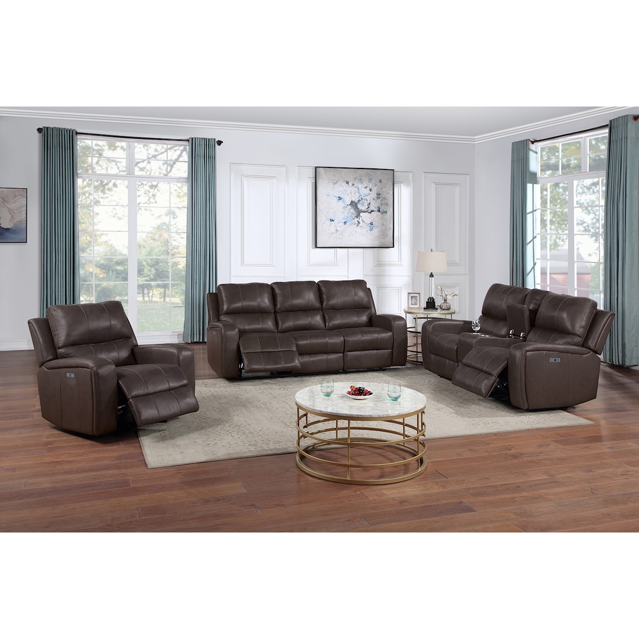 New Classic Furniture Linton Power Sofa