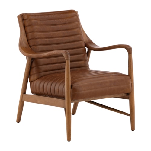 Transitional Upholstered Accent Chair