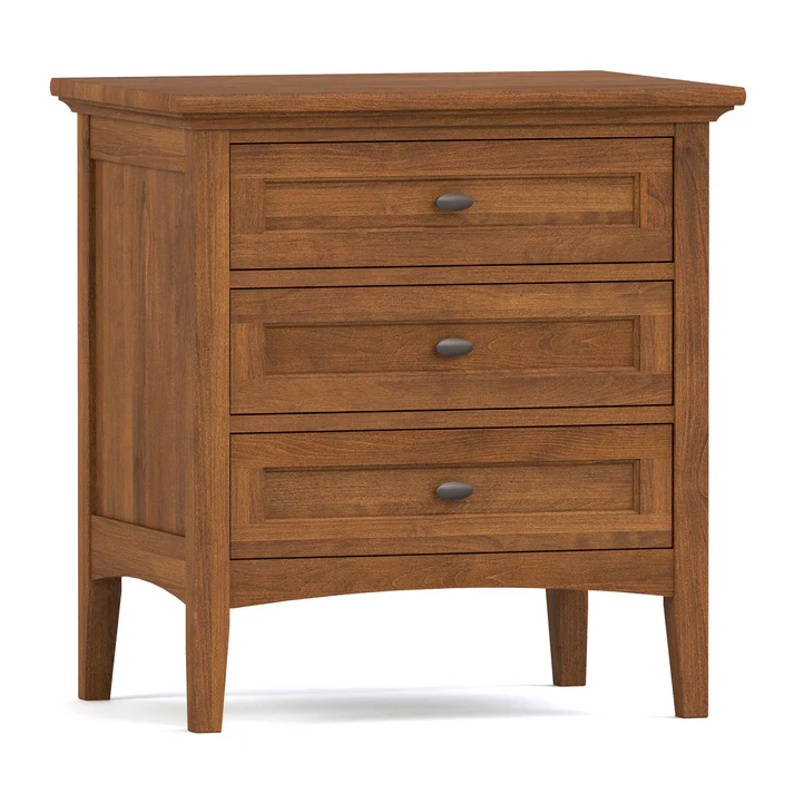 Stickley Origins Revere Three-Drawer Nightstand