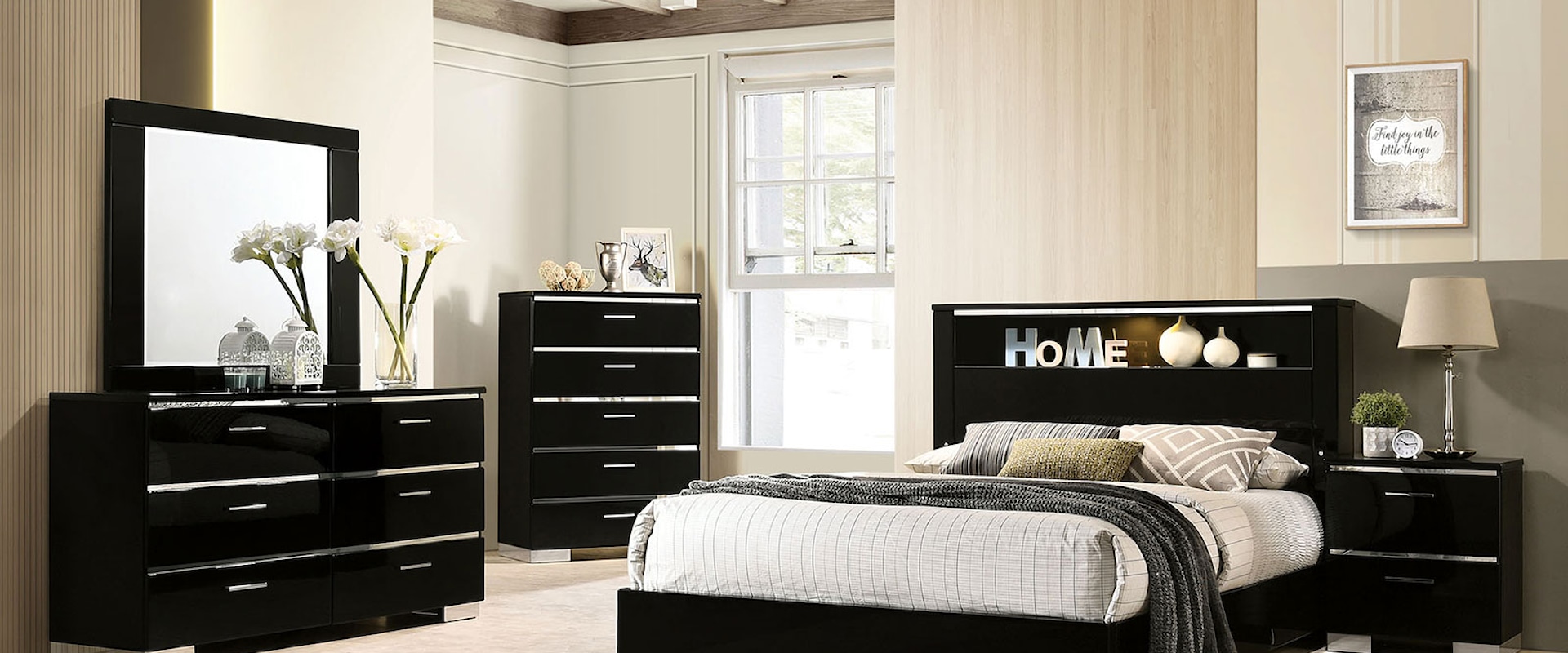 Contemporary Queen Bedroom Group