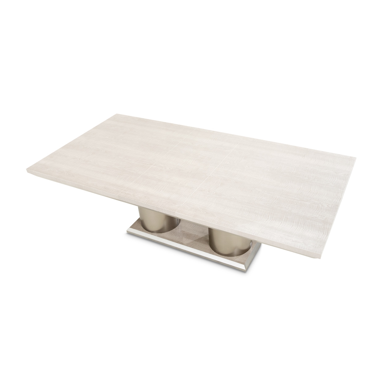 Michael Amini Marin 77" Rect. Double-Pedestal Ext. Dining Table