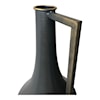 Moe's Home Collection Argus Argus Metal Vase Black