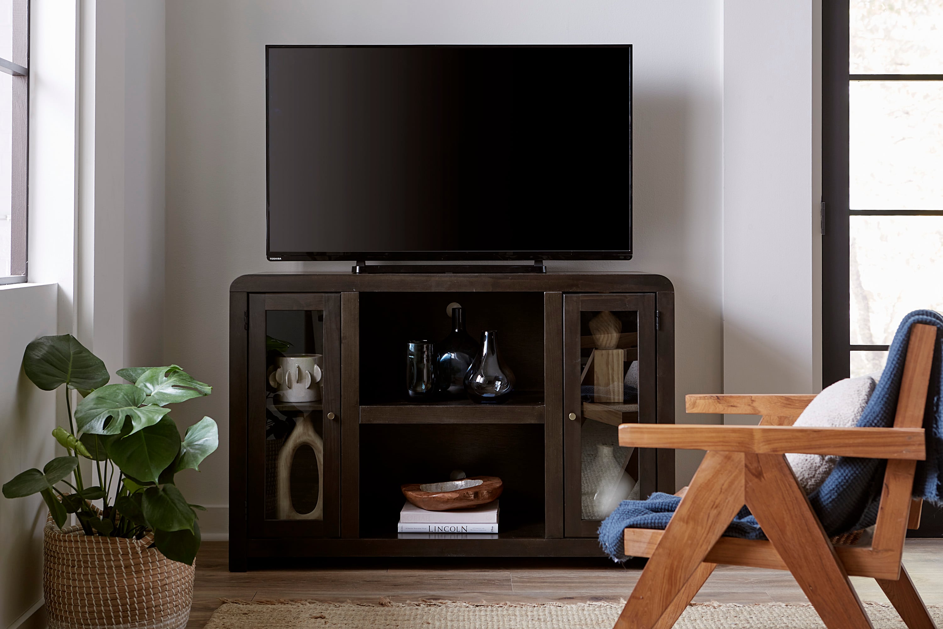 6-Shelf 51" Console with 2-Doors