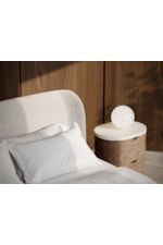 Caracole Caracole Classic Modern Upholstered Queen Bed with Plinth Base