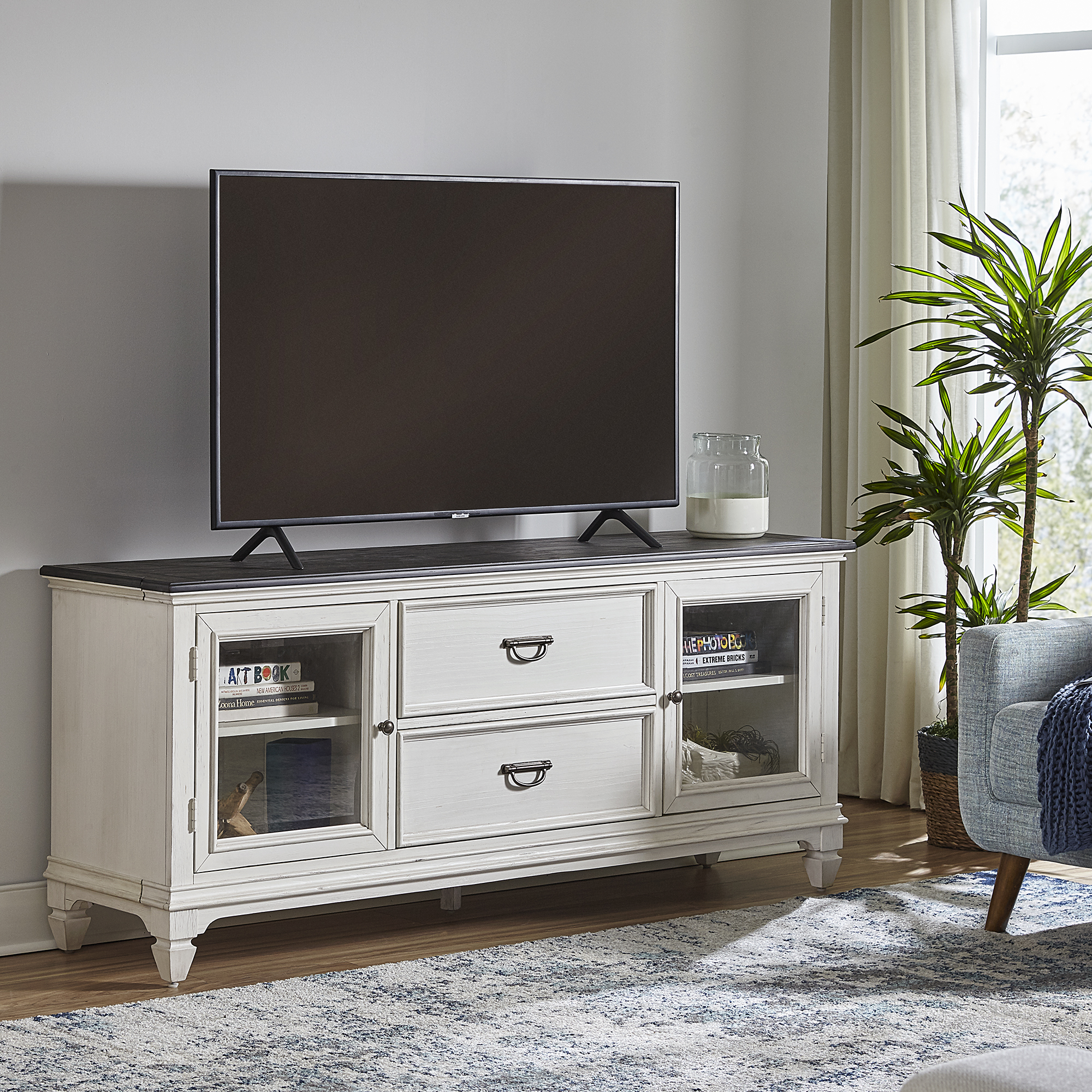 Liberty Furniture Allyson Park Entertainment TV Stand