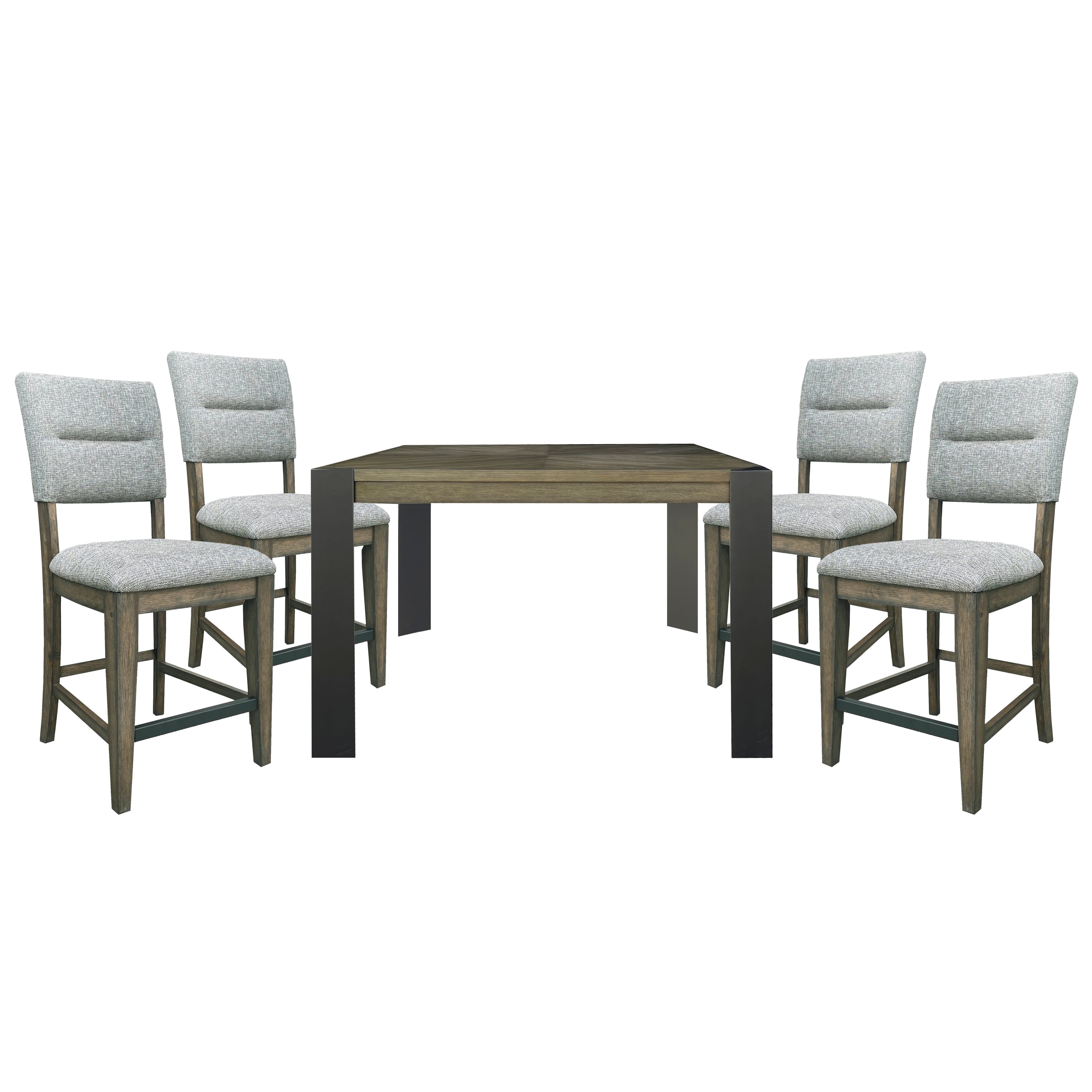 5-Piece Counter-Height Dining Set