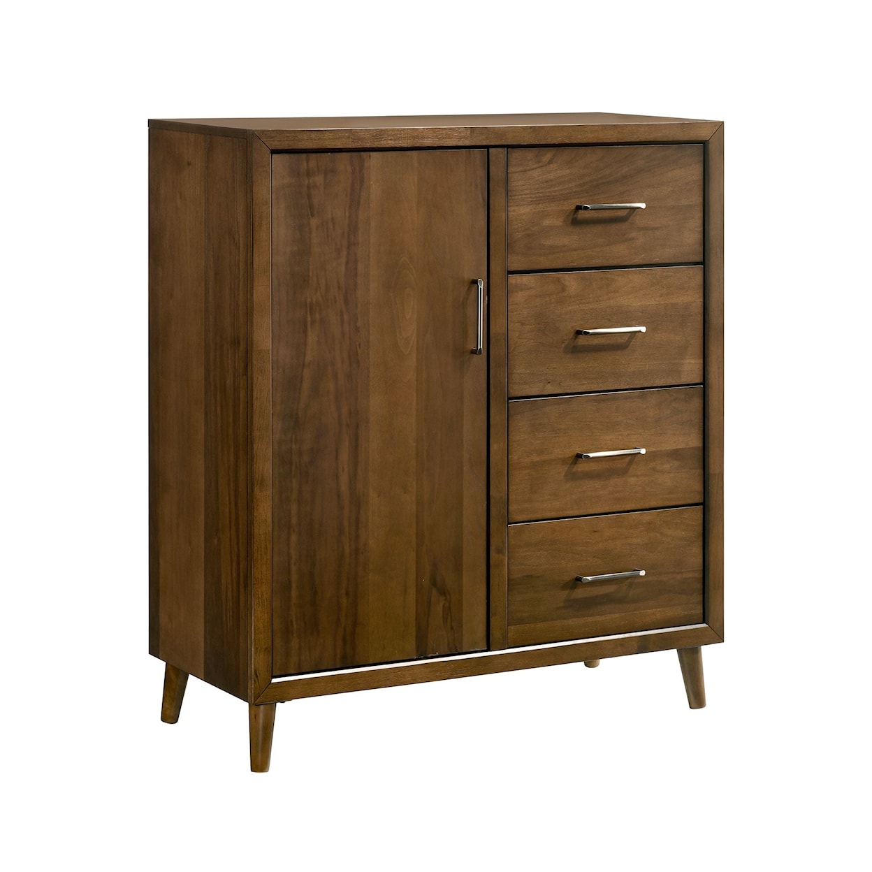 Elements International Malibu 4-Drawer Bedroom Chest