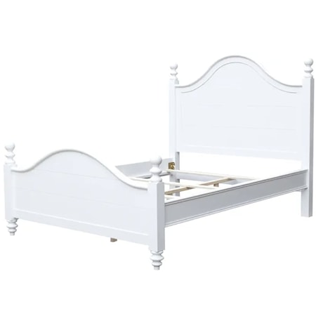 King Arched Panel Bed